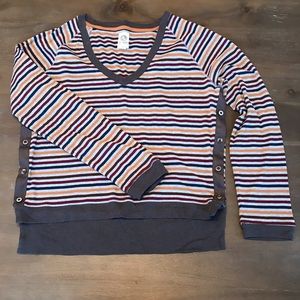Tiny - Anthropology Striped Long Sleeve Top - M